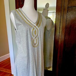 Jersey knit tank dress